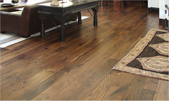 Hand Scraped Ozark Hardwood Flooring