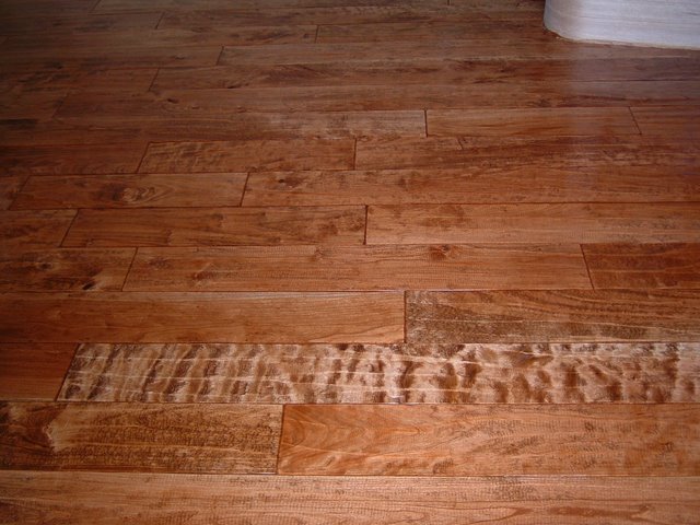 5 Inch Rustic Hand Scraped Cherry Ozark Hardwood Flooring