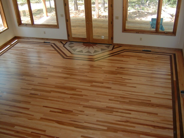 Ozark Hardwood Flooring, Walnut Hickory Hardwood Floor
